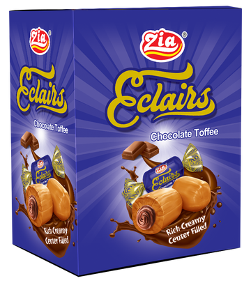 Eclairs Chocolate Toffee (50 Pcs)