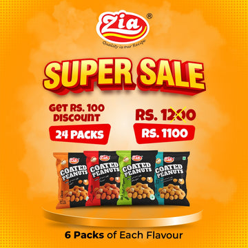 Zia Coated Peanuts bundle - 24 packs in price of 22!