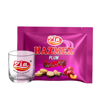 Hazmex Plum (Packat of 72 Pieces) - 1 Zia Glass FREE