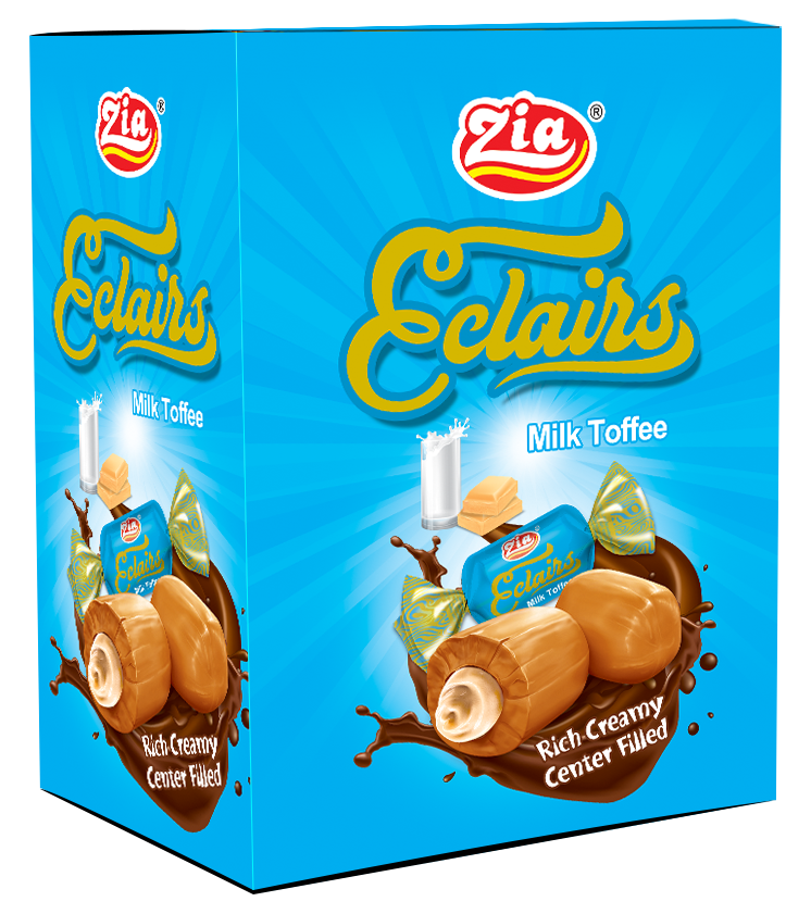 Eclairs Milk Toffee (50 Pcs)