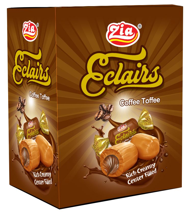 Eclairs Coffee Toffee (50 Pcs)