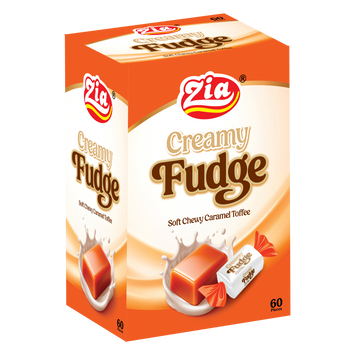 Zia Fudge Creamy Toffee Box (60 Pcs)