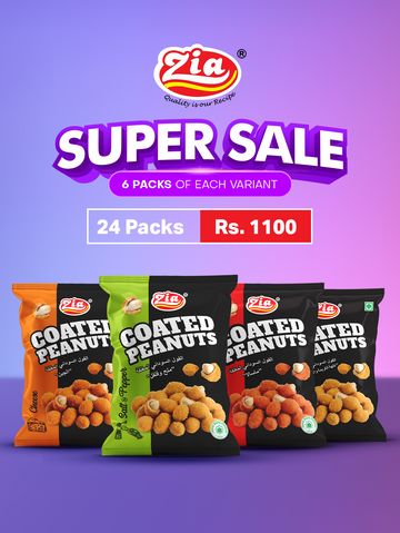 Zia Coated Peanuts bundle - 24 packs in price of 22!