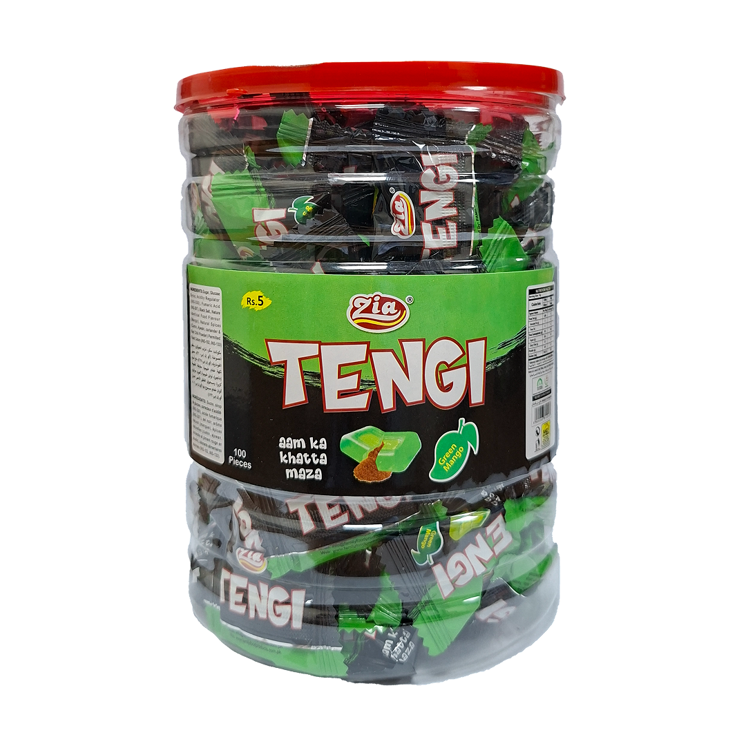Tengi Candy (100 Pcs - 1 Jar) -  Green Mango Flavor