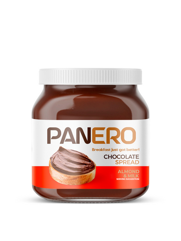 Zia Panero Chocolate Spread (Almond & Milk) - 350gm