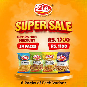 Zia Snack Bundle - 24 packs in price of 22!