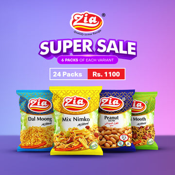 Zia Snack Bundle - 24 packs in price of 22!