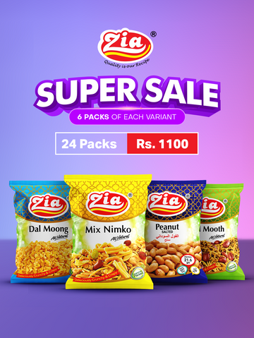 Zia Snack Bundle - 24 packs in price of 22!