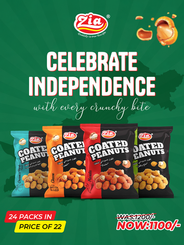 Zia Coated Peanuts bundle - 24 packs in price of 22!